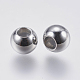 Perles en 304 acier inoxydable STAS-F139-062P-6mm-2