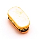 樹脂カボション  模造食品  ハンバーガー  砂茶色  21.5~22.5x13~13.5x10~11.5mm CRES-WH0001-21-2