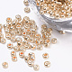 Plated Glass Seed Beads SEED-Q025-2mm-D03-1