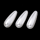 Hebras de perlas de imitación de plástico ecológico MACR-S286-F-04-1