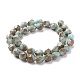 Synthetic Gold Line Turquoise Beads TURQ-F016-03C-04-2