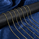 Железные кабельные цепи 10м sunclue DIY-SC0017-78-4