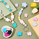 CHGCRAFT 24Pcs 12 Colors Scrubs Silicone Focal Bead Pendant Male Nurse Clothes Silicone Beads Spacer Beads for Silicone Beaded Pens Card Holder Nursing Making SIL-CA0001-20-4