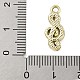Pendenti strass in lega&nbsp;PALLOY-P308-02KCG-3