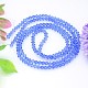 Faceted Bicone Imitation Austrian Crystal Glass Bead Strands G-PH0007-13-6mm-2