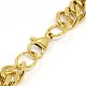 Fashionable 304 Stainless Steel Cuban Link Chain Bracelets STAS-A028-B064-3