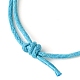 Bracelet à breloques dauphin en alliage avec chaînes en acier inoxydable BJEW-JB09680-3