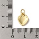 Подвески из латуни с покрытием из эмали KK-B092-25G-3
