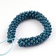 Faceted Rondelle Glass Beaded Jewelry Making for Bracelets BJEW-L517-A08-2