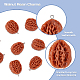 DICOSMETIC Resin Charms Simulation Food Pendants Sweet Fruit Charms Opaque Resin Pendants with Loops for Jewelry Making RESI-DC0001-10-3
