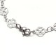 304 Stailess Steel Clover Link Bracelets BJEW-N280-06-3