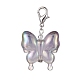 Decoraciones colgantes de mariposa acrílica HJEW-JM01594-01-1