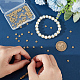 BENECREAT 160Pcs 14K Real Gold Plated Alloy Spacer Beads FIND-BC0004-90-3