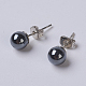 Non-Magnetic Synthetic Hematite Jewelry Sets SJEW-JS00970-3