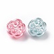 Perles acryliques de perles d'imitation X-OACR-E013-21-2