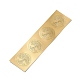 Adesivi autoadesivi in lamina d'oro in rilievo DIY-XCP0002-15A-2