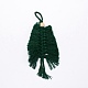 Décorations de pendentif à tricoter à thème de noël DIY-TAC0016-17-2