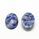 Cabochons de jaspe tache bleue naturelle G-R415-13x18-45-2