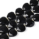 Natürlichen Obsidian Perlen Stränge&nbsp;G-P592-B06-01-2