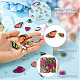 Kissitty Kit zum Selbermachen von Schmetterlings-Tropfenohrringen DIY-KS0001-33-5