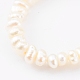 Anelli elastici con perline di perle naturali RJEW-JR00330-6