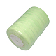 薄地オーガンジーリボン  リボンのDIY素材  淡緑色  1/2インチ（12mm）  500ヤード（457.2M） RS12mmY171-3