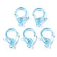 Transparent Acrylic Lobster Claw Clasps SACR-T358-04C-3