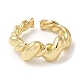 Brass Open Cuff Rings RJEW-Q778-29G-2