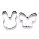Stainless Steel Mixed Animal Shaped Cookie Candy Food Cutters Molds DIY-H142-11P-2