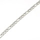 Modische matte 304 Edelstahl Figaro-Kette Halsketten für Männer STAS-A028-N017MP-2