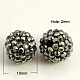 Perline di resina strass RB-A025-10mm-A29-1