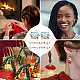 NBEADS 24 Pcs Christmas Theme Stitch Markers HJEW-PH01810-6
