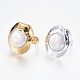Anillos de dedo de perla natural ajustable RJEW-O031-01-1