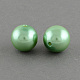 ABS Plastic Imitation Pearl Round Beads SACR-S074-6mm-A34-1