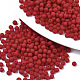 Frosted Colours Glass Beads SEED-S040-03A-07-1