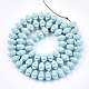 Chapelets de perles d'agate naturelle G-T115-01A-2