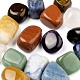 16шт 8 стиля бусины из натуральных смешанных драгоценных камней G-FS0001-95-3