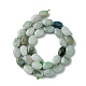 Natürliche Myanmar-Jadeit-Perlenstränge G-A092-E01-01-3