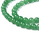 Natürlichen grünen Aventurin Perlen Stränge Z0SYW012-2