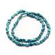 Chapelets de perles en turquoise synthétique G-F465-12-2