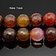 Natural Crackle Agate Beads Strands G-S040-10mm-1-1