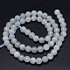 Round Natural Gread A Aquamarine Beads Strands G-P113-03-10mm-2