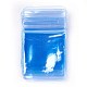 レクタングルPVCジップロックバッグ  再封可能な包装袋  セルフシールバッグ  ライトブルー  8x6cm  片側の厚さ：4.5ミル（0.115mm） OPP-R005-6x8-3