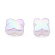 Perlas de acrílico chapadas en arco iris iridiscentes OACR-N010-055-3