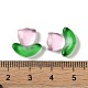 Cabochons décodés en résine époxy transparente&nbsp;CRES-S367-09-3