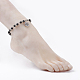 Natural Gemstone Anklets AJEW-AN00220-4