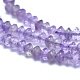Natural Amethyst Beads Strands G-E530-15E-3