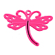 Lovely Dragonfly Pendants PALLOY-4776-01-LF-2