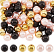 PH PandaHall 60pcs 20mm Bubblegum Beads RESI-PH0001-95-1