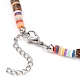 Heishi Perlen Armbänder & Halsketten Sets SJEW-JS01107-4